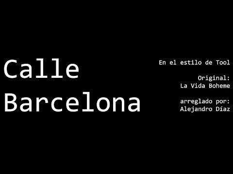 Calle Barcelona - La Vida Bohème