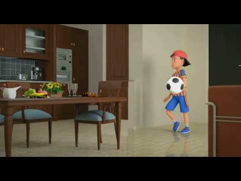 Sunnah of drinking water (animated cartoon clip for...