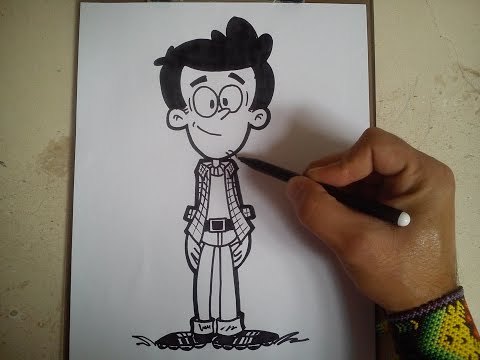 HOW TO DRAW BOBBY - THE LOUD HOUSE / como dibujar a …