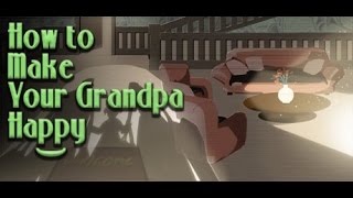 How To Make Your Grandpa Happy ⏩ Sweet Memory ⏪ Indie Adventure Game [deutsch/aloexis]