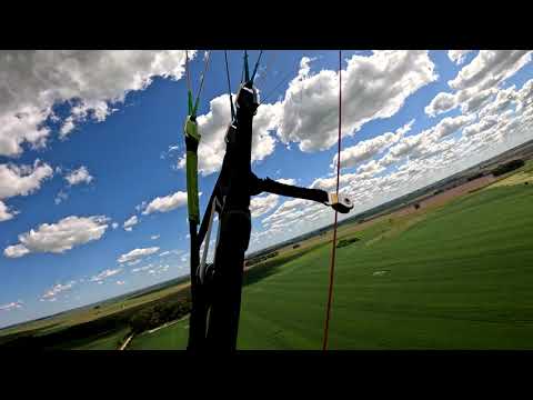 Parapenteando el interior uruguayo