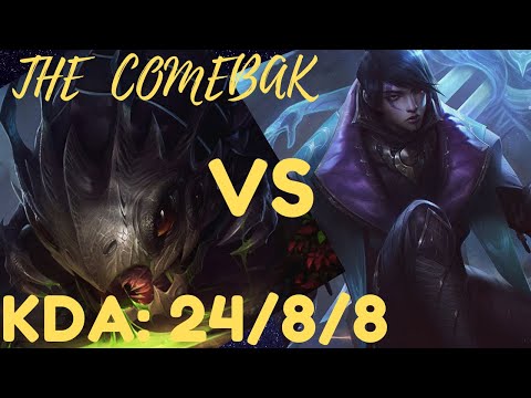 MrProf as  Kog'Maw  BOT vs Aphelios -KDA : 24/ 8/ 8   |  EUNE  Challenger | League of Legends
