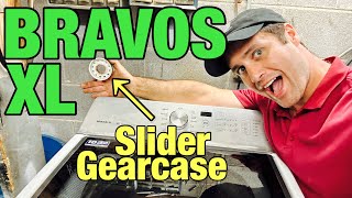 Why This Maytag BRAVOS XL Washer Is Leaking and Noisy — Quick Gearcase & Slider Fix | MVWB835DW0