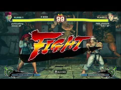 Wolfkrone [Viper] SSF4 Endless Battle Matches - Xbox Live - 03-07-2011