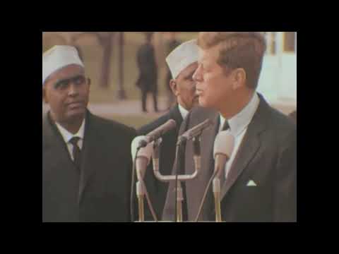Nov. 27, 1962 - JFK Greets President of Somalia