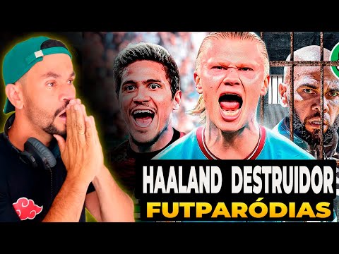 ♫ HAT-TRICK DO HAALAND, FLAMENGO AVASSALADOR, DANI PRESO _ REACT FUTPARODIAS