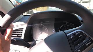 How to open gas cap on a – Hyundai Elantra