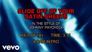 Johnny Paycheck - Slide Off Of Your Satin Sheets (Karaoke)