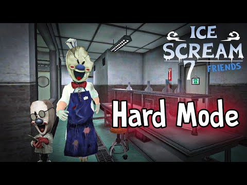 Ice Scream 7 In HARD MODE Full Gameplay
