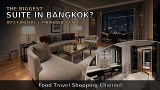 One of the LARGEST Suites We’ve Ever Stayed In! 😱 | Ritz-Carlton Bangkok Marigol