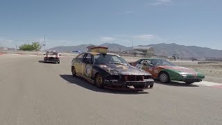 View from the Grumpy Cat 1950 Dodge at the Return of the LeMonites 24 Hours of LeMons