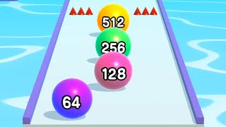 Ball Run 2048 Gameplay Android iOS #256