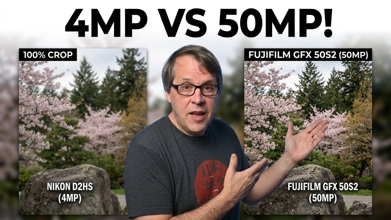 This Is What 4 Megapixels Looks Like vs 50 Megapixels