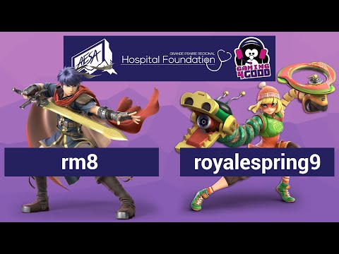 royalespring9 vs rm8 | SSBU Top 8 | Gaming for Good Grande Prairie 2020
