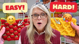 10 VIRAL Crochet Stitches: Ranked EASIEST to HARDEST