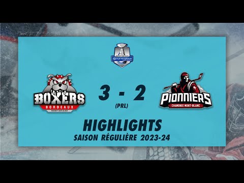 Boxers de Bordeaux 3-2 (prl) Pionniers de Chamonix - Highlights - Synerglace Ligue Magnus 2023/24