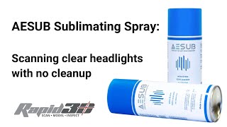 AESUB Sublimating Spray Now Available at Rapid3D