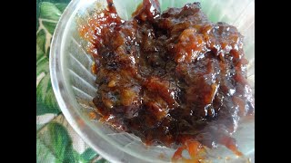 Confiture de bananes dessert