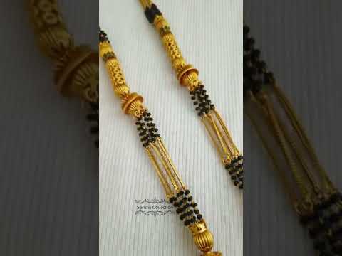 Spruha Collection -38 inch  9130575284 Inch (#spruha #collection #mangalsutra #matt #jewellery)
