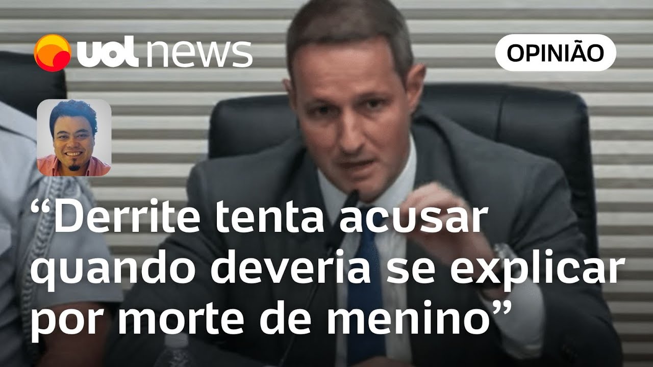 Sakamoto: Derrite tenta fugir de responder sobre morte de menino de 4 anos em ação da PM em Santos