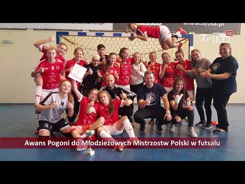 Awans Pogoni do Młodzieżowych Mistrzostw Polski w futsalu - Tv Tetka Tczew HD