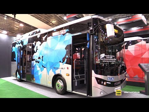 2020 Isuzu Novocity Volt Electric Bus - Exterior Interior Walkaround