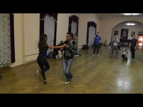 Brazuka Dance Festival 2016 - Michael & Aline - Zouk with locks