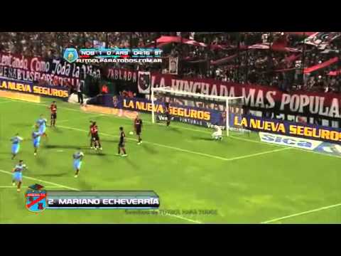 Gol Mariano Echeverria - Newell's Old Boys 1 Vs Arsenal 1 - Inicial 13'