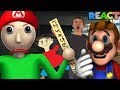LUIGIKID REACTS TO: SMG4: If Mario was in... Baldi's Basics LUIGIKID REACTS TO: SMG4: If Mario was in... Baldi's Basics