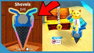 Treasure Hunt Simulator Kenh Video Giải Tri Danh Cho Thiếu Nhi - how powerful is the drill in roblox treasure hunt simulator