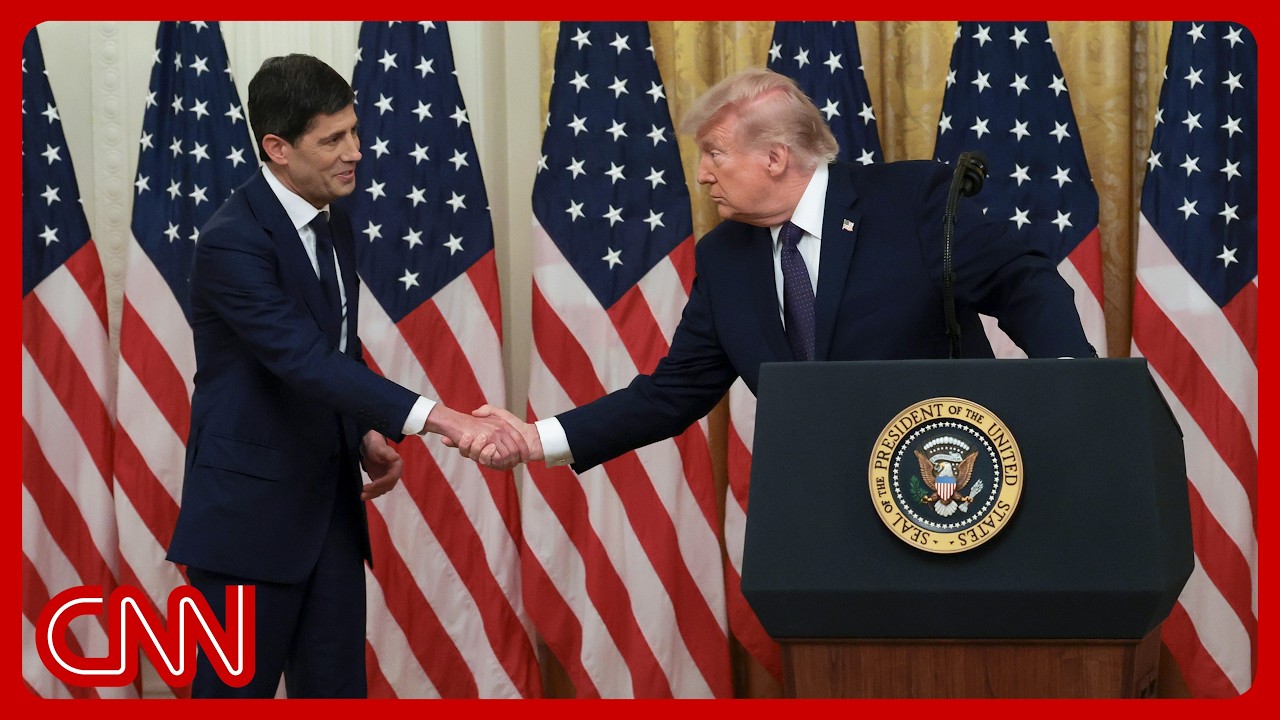 Live: Trump swears in Fed chair Warsh