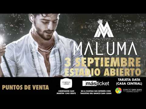 Entradas Show de Maluma en San Juan