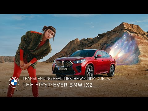 The first-ever BMW iX2 × lil Miquela