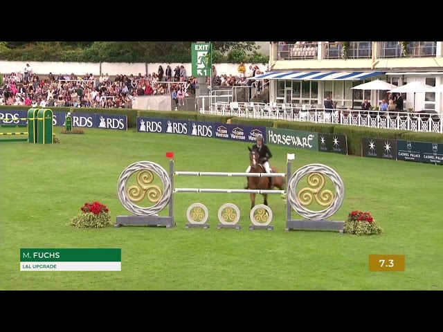 Half-brother of the mother is upcoming star CSI 1.55m horse Rahmannshof Upgrade with rider Martin Fuchs.