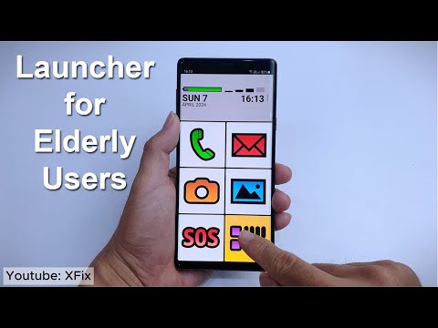 BIG Launcher for Elderly Users