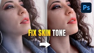 Easiest Way to Fix Skin Tones in Photoshop | Color Correction Photoshop Tutorial