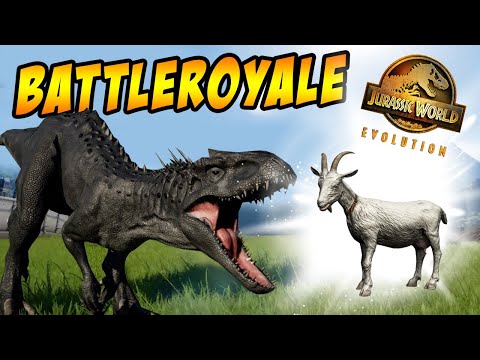 SCORPIUS REX vs CABRA vs INDOMINUS REX! Jurassic World Evolution