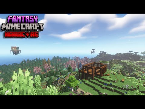 Kriya - Relocating to a Stunning Hilltop |  Fantasy Minecraft Hardcore EP:3S:1 PART 1