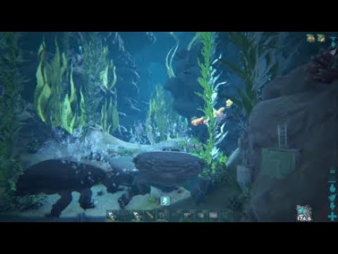 Wiping Underwater base on Genesis with Megachelon  | Ark ps4 small tribes