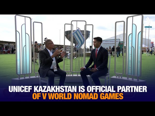 UNICEF Kazakhstan is official partner of V World Nomad Games
