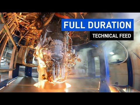 Helix Engine - Full Length Hot Fire Test - TECHNICAL FEED