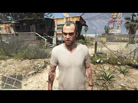 Franklin meets Trevor after killing Michael - GTA 5