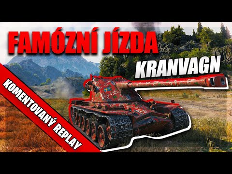 World of Tanks/ Komentovaný replay/ Kranvagn ▶️ Švédsky beton