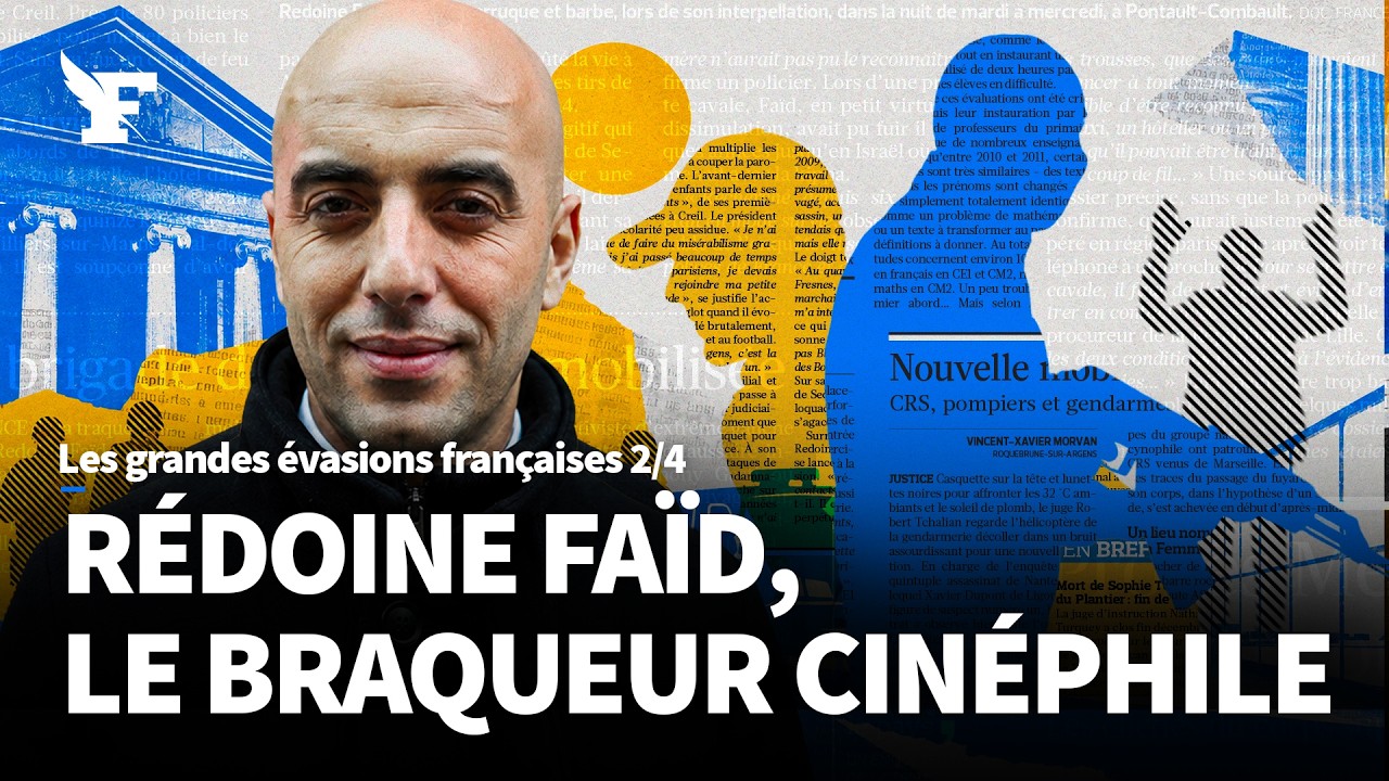 Illustration: Redwan Faid : l'évasion en hélicoptère du braqueur multirécidiviste