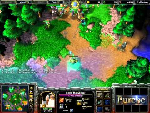 The War Cast - Rain (ORC) + Starshaped (HU) vs PraDo (ORC) + nicker (NE) - G3 - WC3 #45
