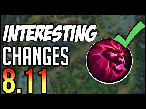 NEW Interesting Changes Coming Soon in Patch 8.11 - NEW ITEMS AND RUNES! - League of Legends