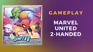 Marvel United 2-handed solo gameplay | DaniCha