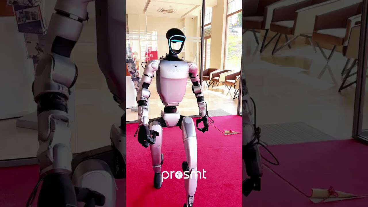 Unitree G1 Yeni Güncellemesiyle Daha Akıllı, Daha Akıcı! #unitree #robotics #humanoidrobot