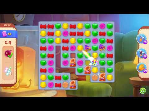 Homescapes Level 8257 - NO BOOSTERS 🏠 | SKILLGAMING ✔️