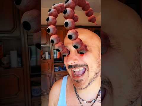 Iris Eye wheel halloween TikTok filters wait for me  #shorts #funniestvideo #scary#cyberrobingaming